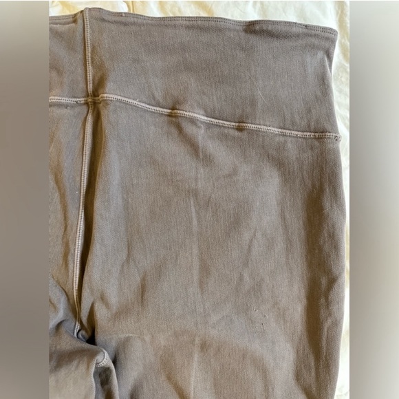 reversible blue gray geometric pattern - Stretch Ankle Pants -no pockets - 2X - Picture 7 of 16